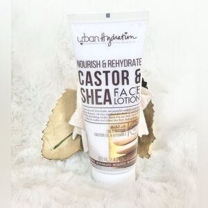 New with tags URBAN HYDRATION NOURISH & REHYDRATE CASTOR & SHEA FACE LOTION